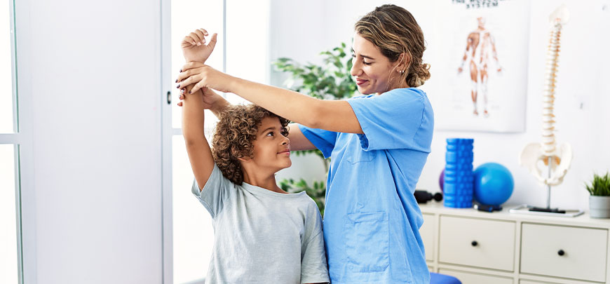 patient receiving active release technique in Oklahoma City