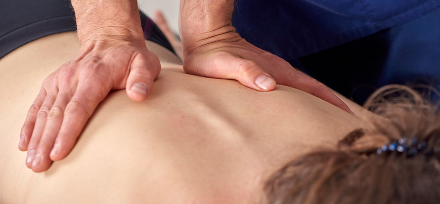 patient receiving diversified technique in Oklahoma City