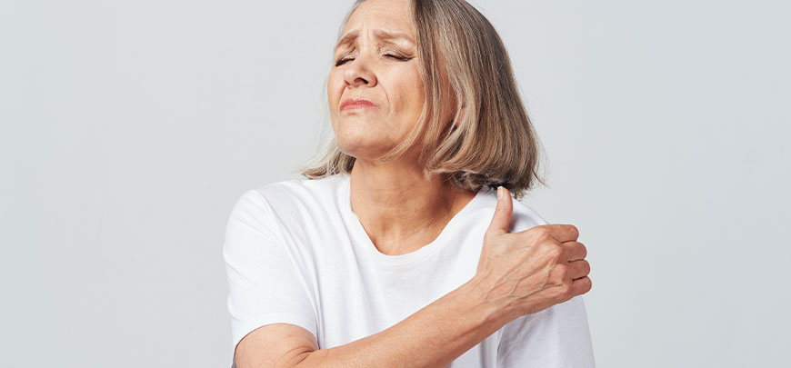 patient needing calcific tendonitis treatment in Oklahoma City