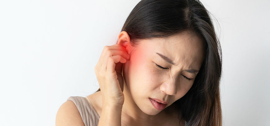 patient needing ear infection treatment in Oklahoma City