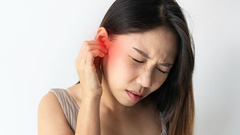 patient requiring ear infection treatment in Oklahoma City
