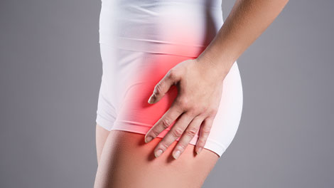 patient requiring hip pain treatment in Oklahoma City