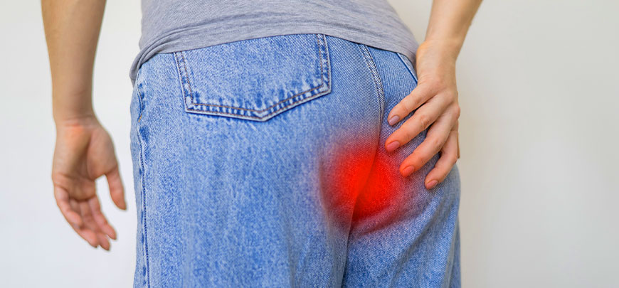 patient needing tailbone pain treatment in Oklahoma City